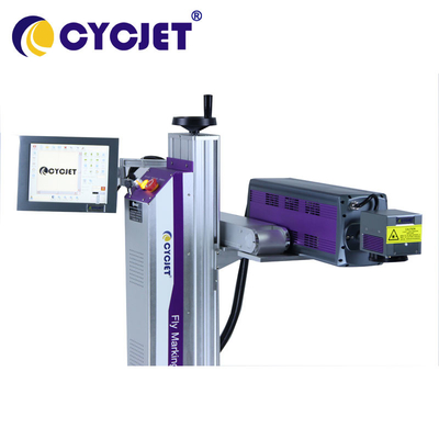 CO2 Laser Coding Marking Machine For Water Bottle Production Line Date Code Printer