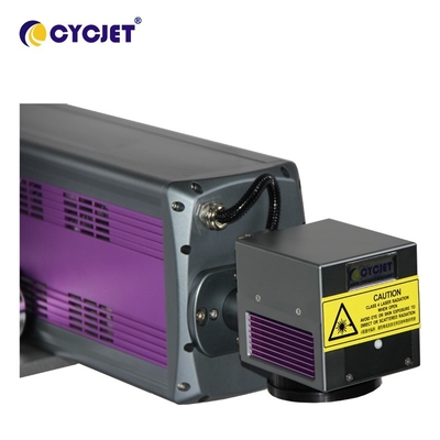CO2 Laser Coding Marking Machine For Water Bottle Production Line Date Code Printer