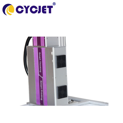 Online Fiber Laser Printer Marking Machine For Time Date Coding Aluminum Stainless Steel
