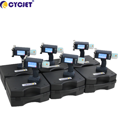 Dod Large Character Handheld Inkjet Printer 400DPI Solvent-Based For Date Lot Number Code