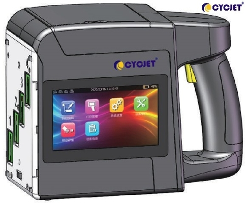 300dpi CYCJET S88-4L Handheld Inkjet Printer For Date Qr Serial No Logo Bar Code