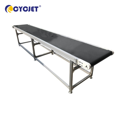 CYCJET Corner Conveyor Belt Mini Portable Stainless Steel Food Industry Conveyor Belt