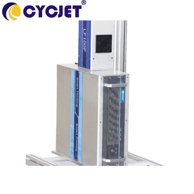 Touch Screen LF100F Fiber Laser Marking Machine For Stainless Steel