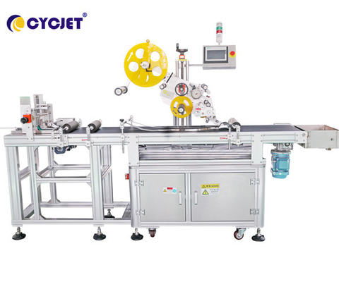 Labeling Machine CLB 210D Air-Suction Flat Labeling Machine Self Adhesive Labeling Machine Sticker Labeling Manufacture